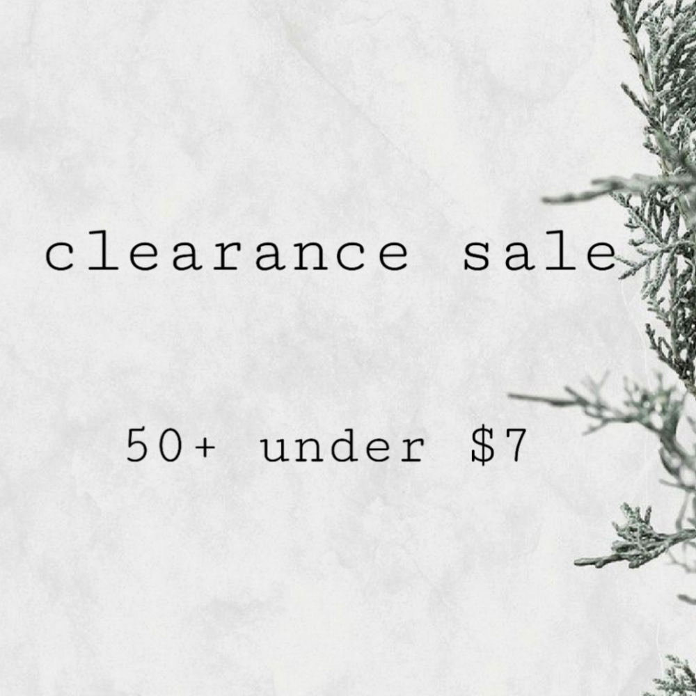 CLEARANCE   🦋   $4 - $7